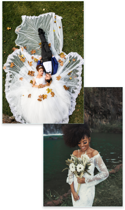 Marriage photoshoots are easily managed by the photographer while using CRM for photographers